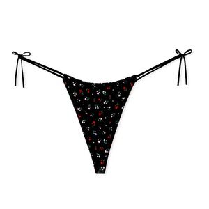 Victoria's Secret PINK Side Tie Ruffled V-String G-String Pantie XS M L XL XXL